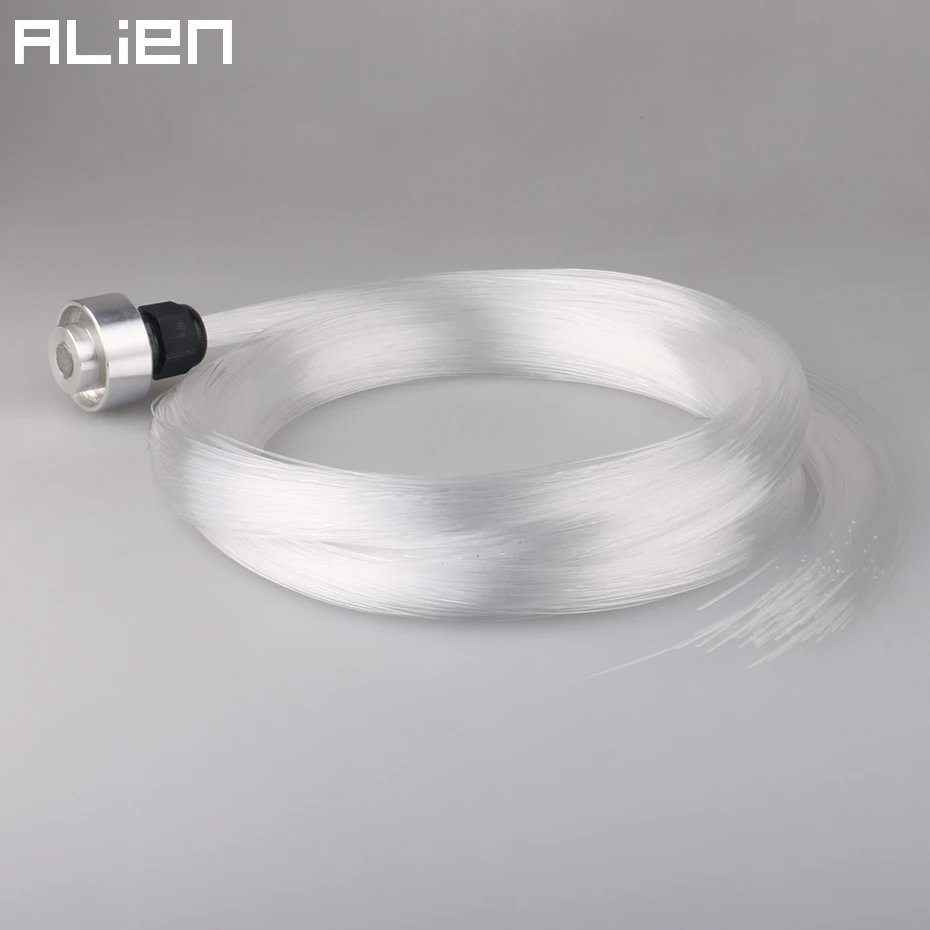 ALIEN 0 75 мм 5 м 150 шт. сверкающий пластиковый оптоволоконный кабель из ПММА для
