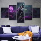 Ари LOL игровой плакат Лига Легенд Настенная картина Декор для дома и гостиной Картина на холсте стикер на стену модный подарок