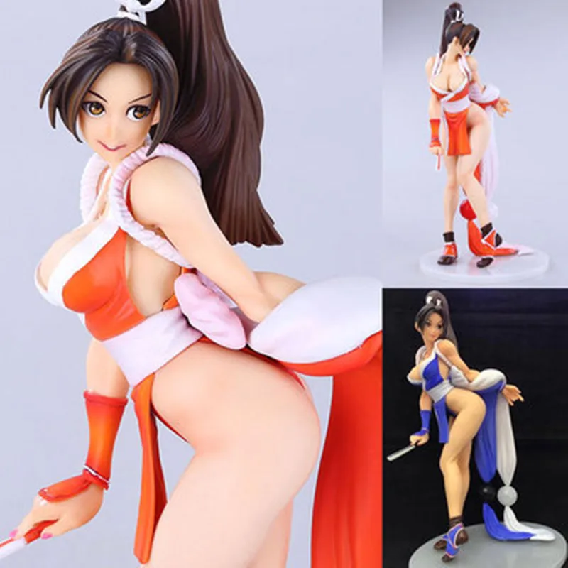 Новый сексуальный 28 см Король бойцов 13-го кода аниме Mai Shiranui улыбка Ver.