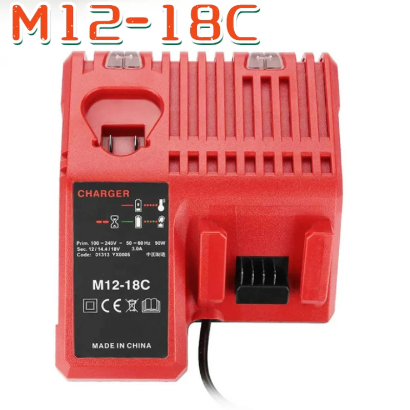 Зарядное устройство Li-Ion для Milwaukee M12-18C входной выход 12 В 10 8 48-59-2401 48-11-2402 зарядное