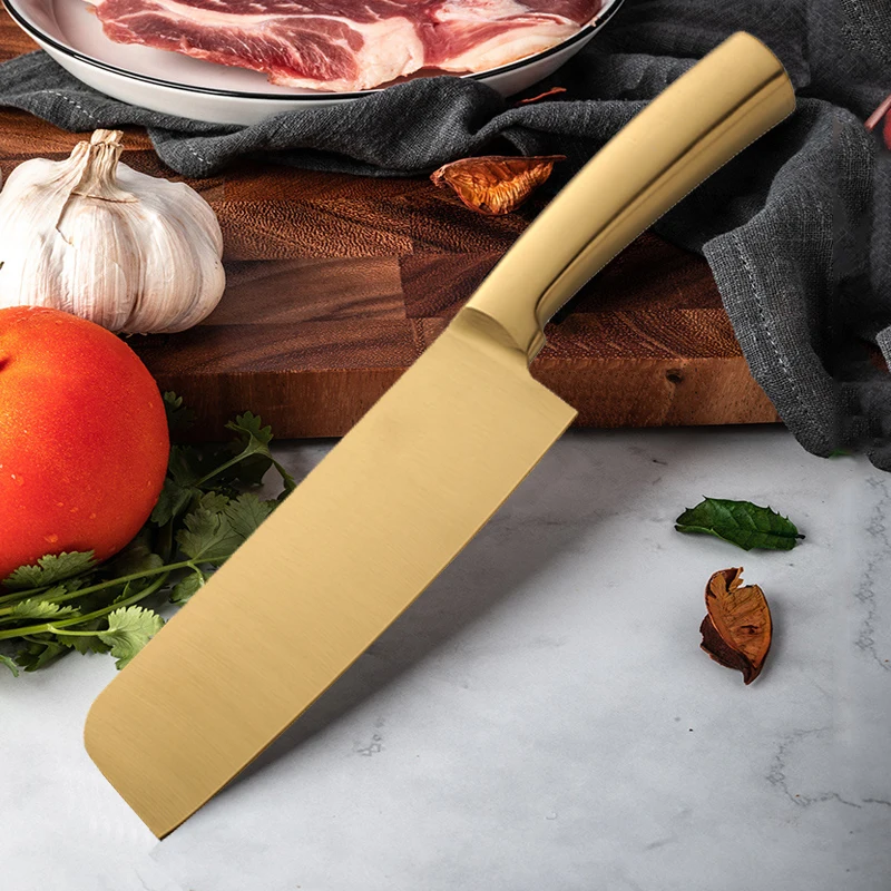 Stainless Steel Kitchen Knives Professional Chef Knife Sharp Vegetable Fruit Cutter Meat Chopping Slicing Cleaver Kitchen Knife