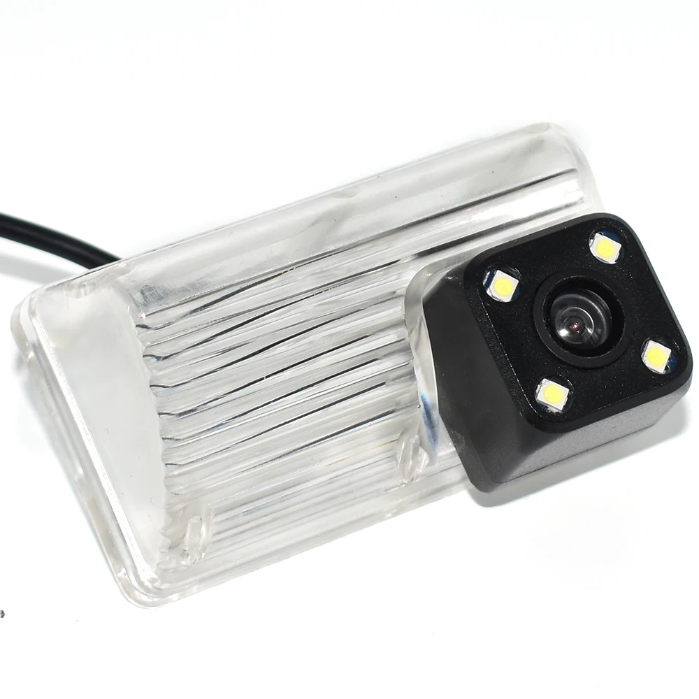 4-LED ZJCGO Автомобильная камера заднего вида для Lifan 620 Lifan X60 Solano Martin Motors MM620 BYD F3 Plus F3DM L3 F3R F5 - Название цвета: 4-LED