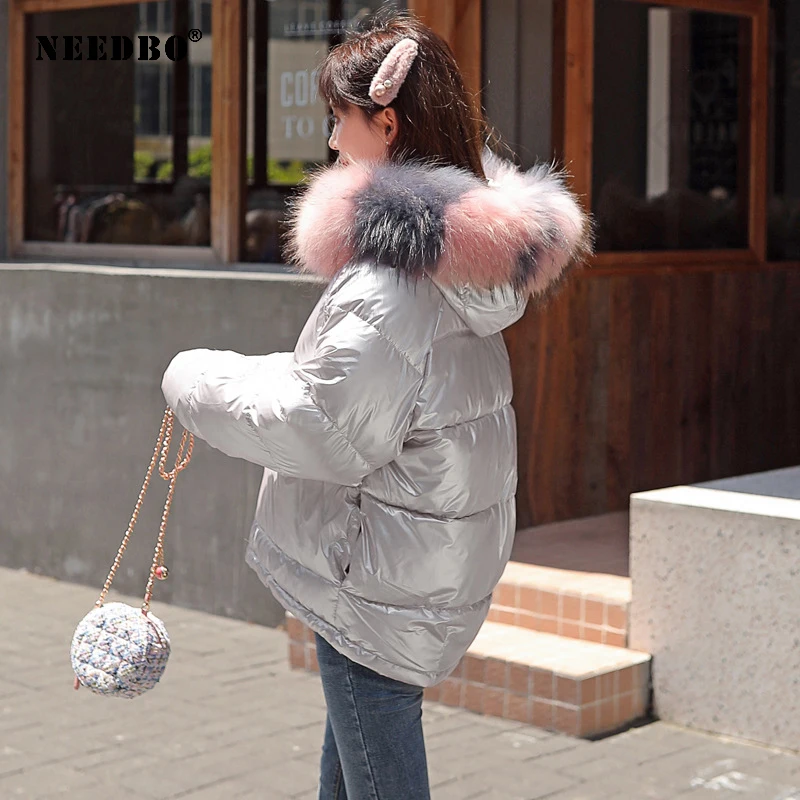 Women Winter Jacket with Hood Casual Loose Woman Winter Coats and Puffer Jacket Padded Outwear Winter Jacket Women Parka Mujer