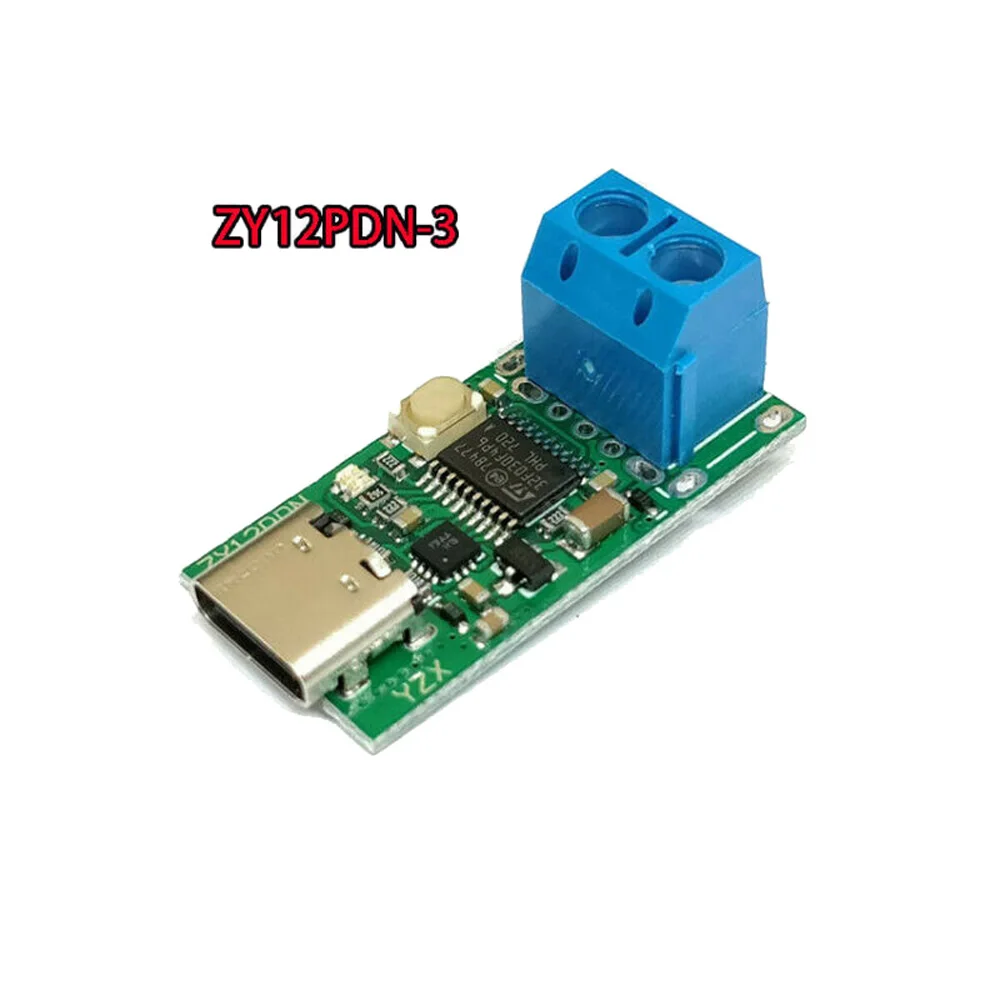 100 Вт Type-C USB C PD2.0 от 3 0 до DC быстрый заряд триггер датчик опроса Зарядка для ZYPDS ZY12PDG