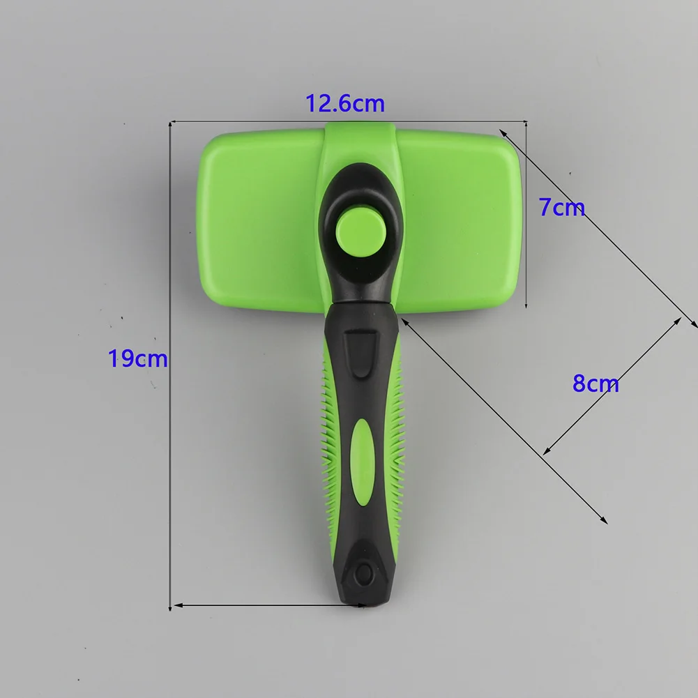 

Combs Dog Hair Remover Self Clean Hair Trimmer One Key Fit Various Pet Hair Removal Hair Brush Combing Special Removal Dog