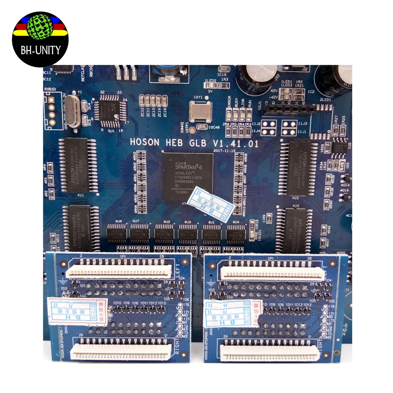 Printer Upgrade Board Hoson XP600 Double Head UV Board Kit DX10 DX11 Mainboard Headboard Set for UV Flatbed Machine