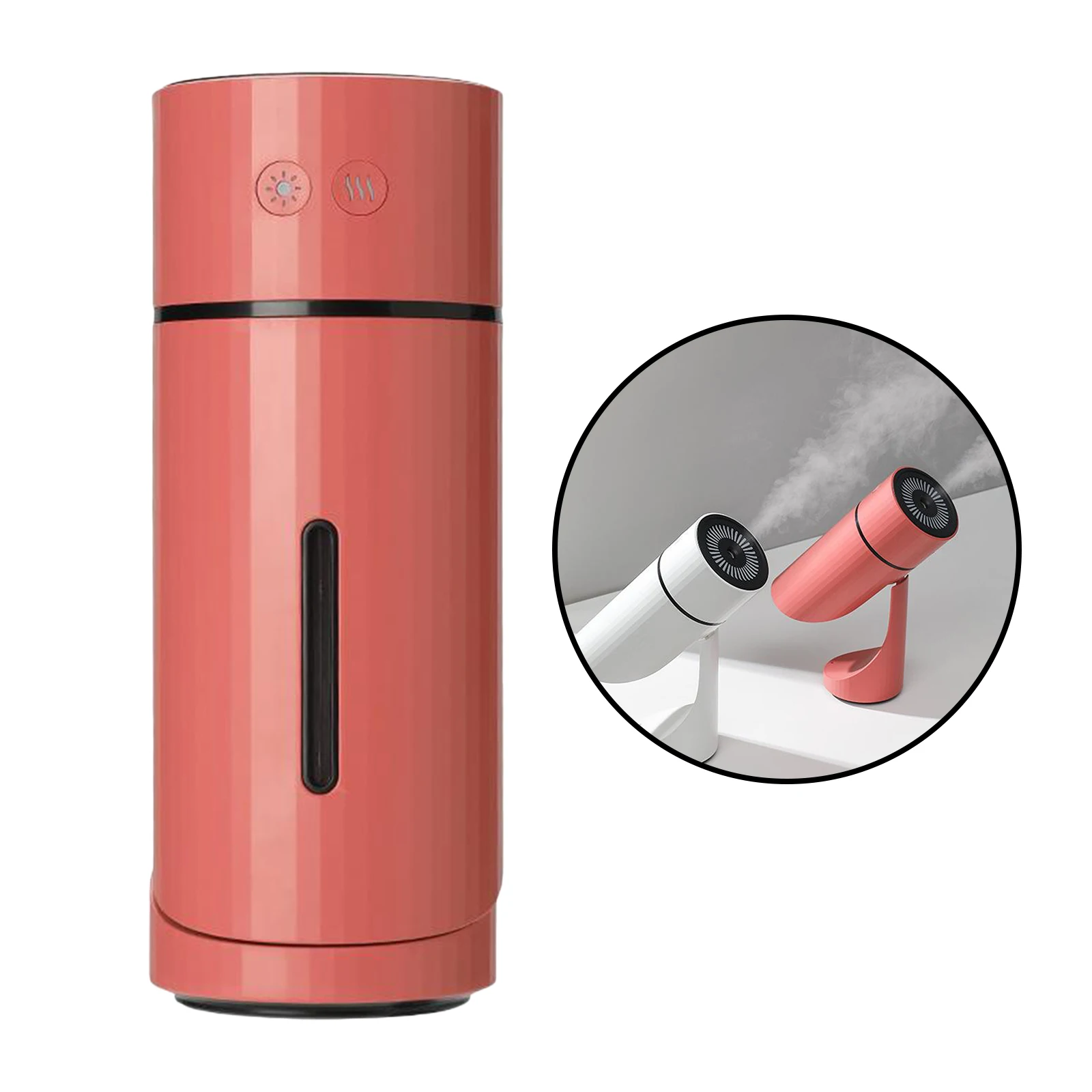 

Air Humidifier USB LED Night Lamp Home Office Mist Maker Cool Mist Red
