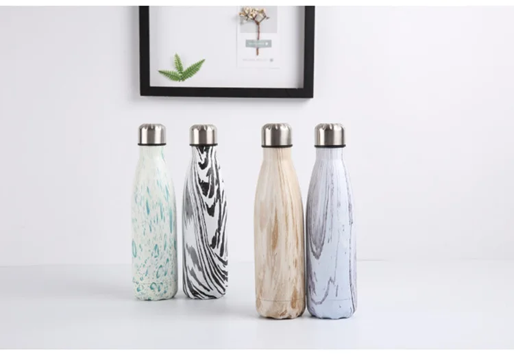 

Double-Wall Insulated Vacuum Flask Stainless Steel Water Bottle Cola Water Beer Thermos for Sport Bottle