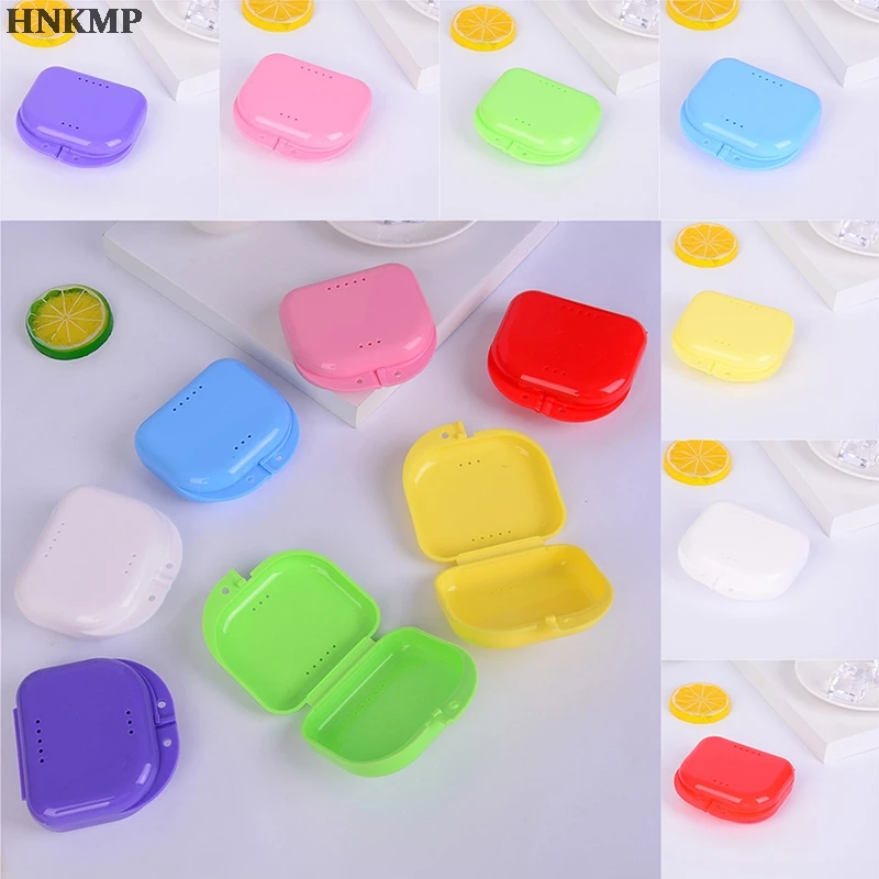 Прямая поставка Протез ванна ящик для хранения Чехол зубные накладные зубы