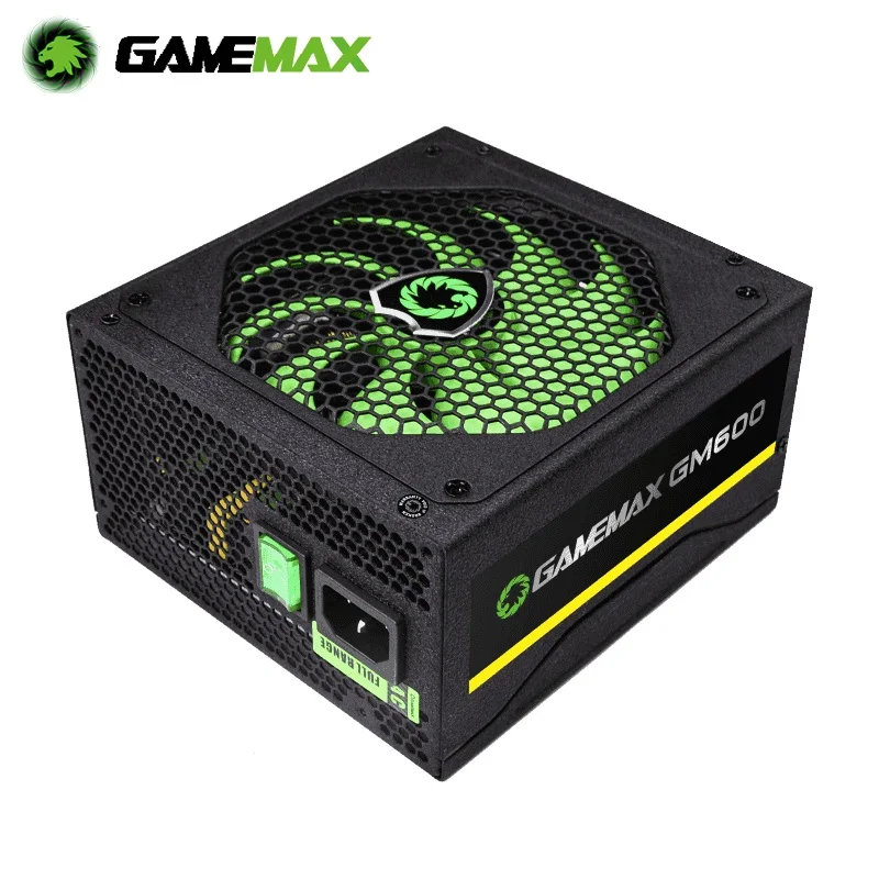 Gamemax Питание 600W 80 + бронза полу модульный GM 700 PSU PFC бесшумный вентилятор блок
