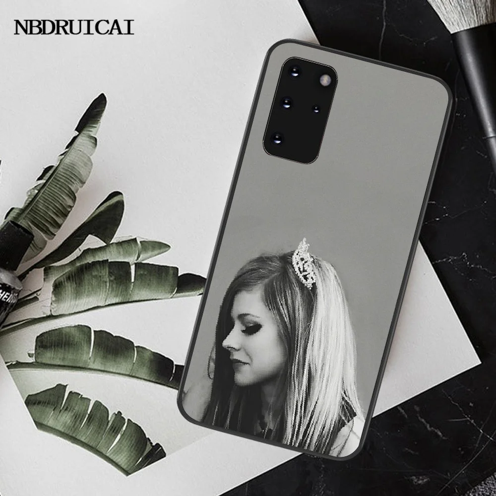 PENGHUWAN Avril Ramona Lavigne Soft Silicone TPU Phone Cover for Samsung S20 plus Ultra S6 S7 edge S8 S9 S10 5G | Мобильные телефоны
