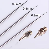 0 20 30 5mm airbrush nozzle needle replacement parts for airbrushes spray gun model spraying paint sprayer tool accessories