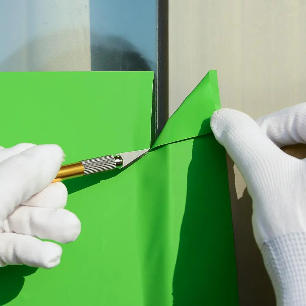 Ручка для удаления пузырьков FOSHIO 2in1 инструмент углеродное волокно виниловая