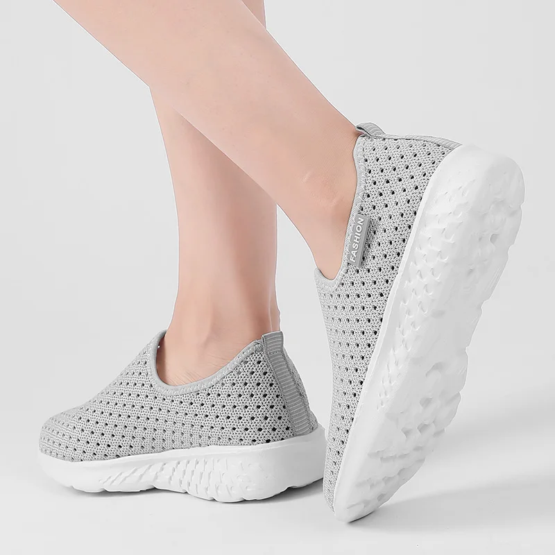 Tenis Feminino Women Tennis Shoes Breathable Slip on Mesh Female Sneakers Sports Footwear Chaussure Femme Brand Sneaker
