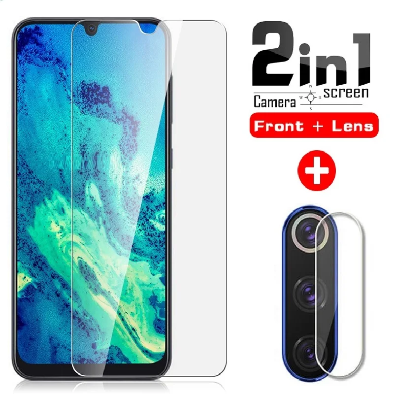 Защитное стекло 2 в 1 для экрана Huawei P Smart 2021 2020 Psmart Pro Plus 2019 защита объектива камеры