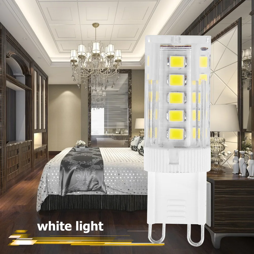 

1pc G9 LED Bulb 5W Mini Dimmable Corn Bulb Energy Saving Replace Oven Lamps Warm Cold White Chandelier Replace Oven Lights
