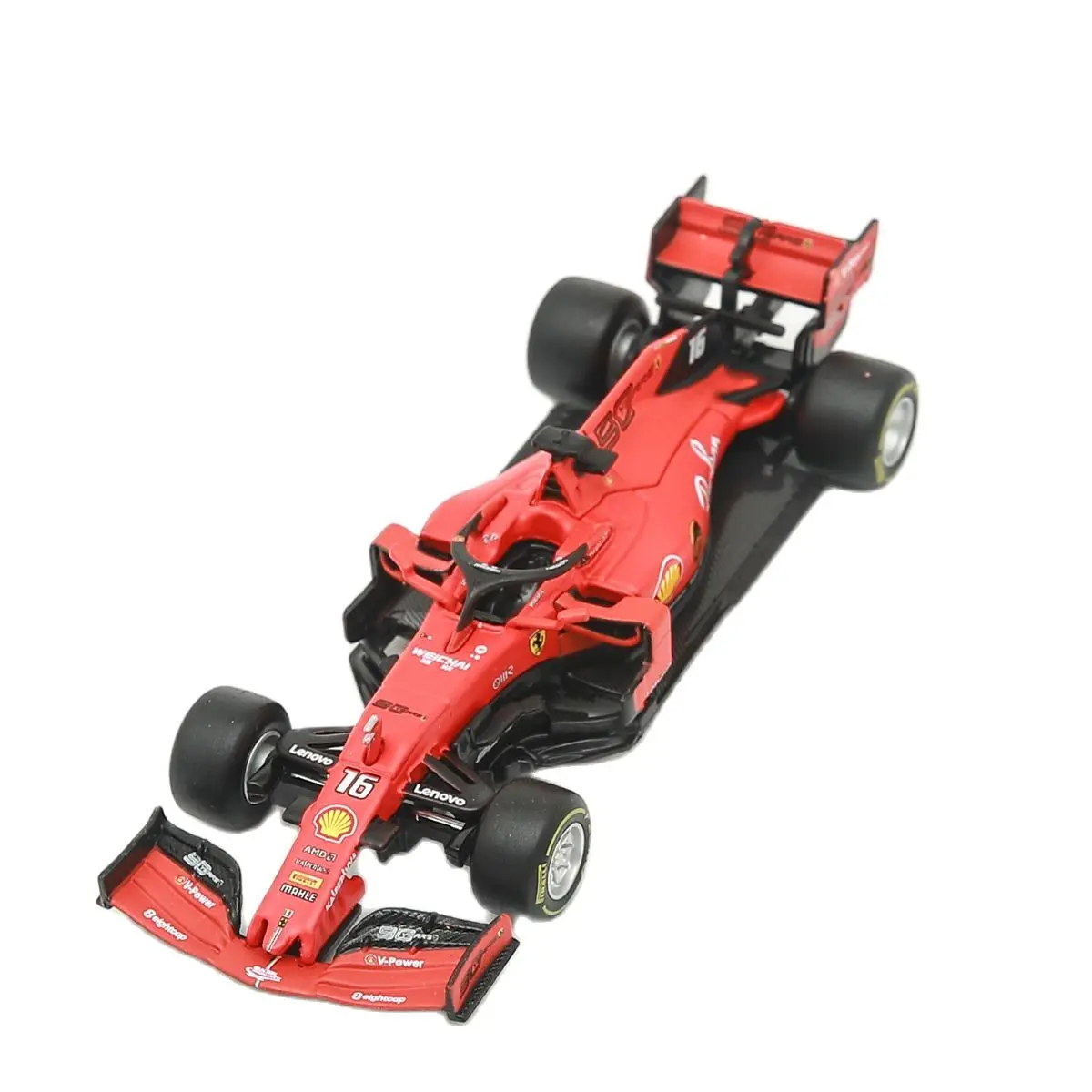 

Металлическая Модель гоночного автомобиля Bburago 1:43, Чарльз помидоров 2019 F1 Ferrari SF90 #16, коллекция игрушек