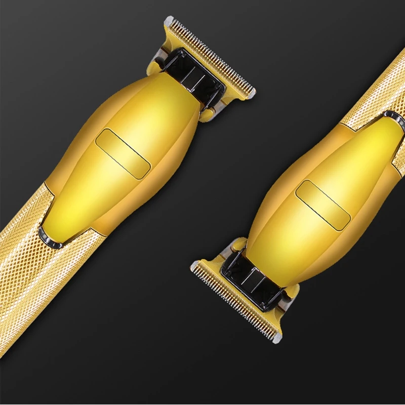 

Professional Hair Clippers Men T-Blade Beard Trimmer Barber Grooming Kit Rechargeable Cordless Haircut Machine