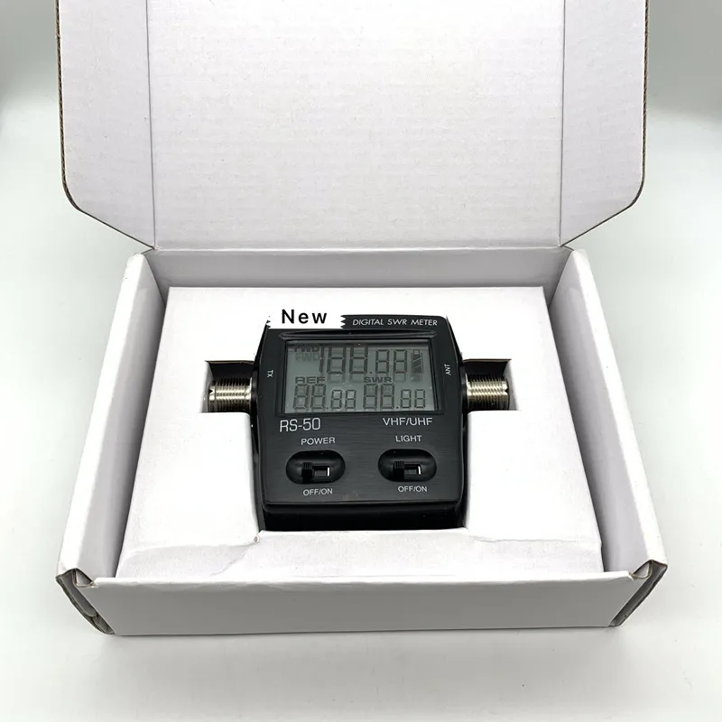 RS 50 цифровой SWR/Ватт метр 125 525 МГц UHF/VHF M Тип соединитель для TYT Kenwood Baofeng