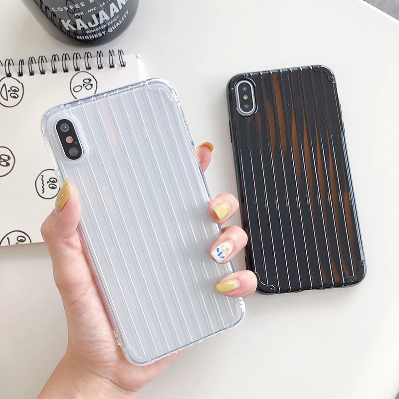 Модный силиконовый чехол для redmi note 8 pro 7 7a чемодана из мягкого ТПУ xiaomi mi 9t 9 mi9t 9se 8se