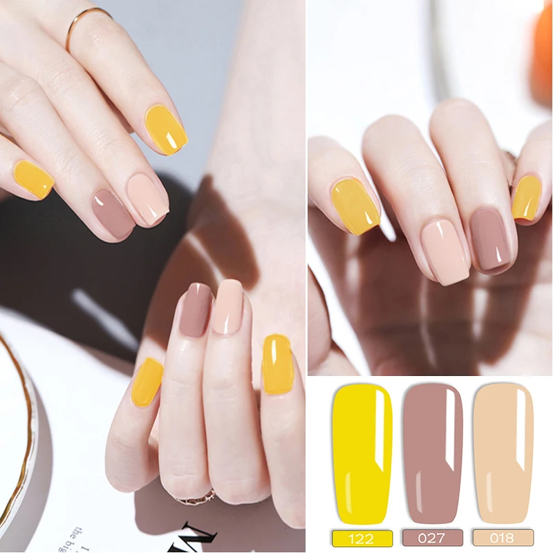 

New 82Colors Varnish Hybrid Semi-permanent uv Glitter Gel Polish for Nails Manicure Shiny Gellac Nail Enamel Hot Gel Varnishes