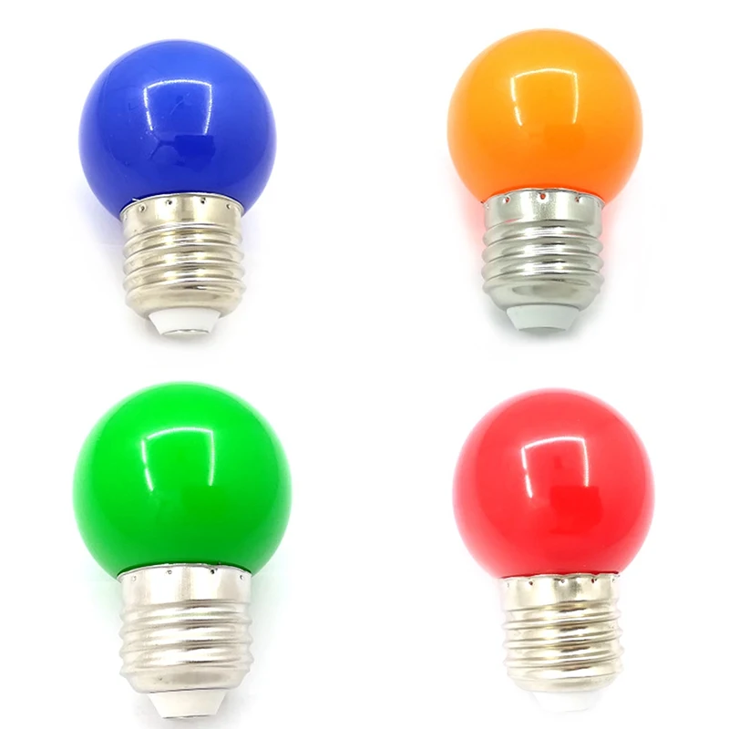Красочный Глобус светильник E27 Светодиодный 3W белый красный синий зеленый желтый