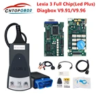 Автомобильный диагностический сканер Diagbox 9,91 Lexia 3, диагностический прибор OBD2 для CitroenPeugeot, сканер для автомобилей lexia3 PP2000 до 2021 г.
