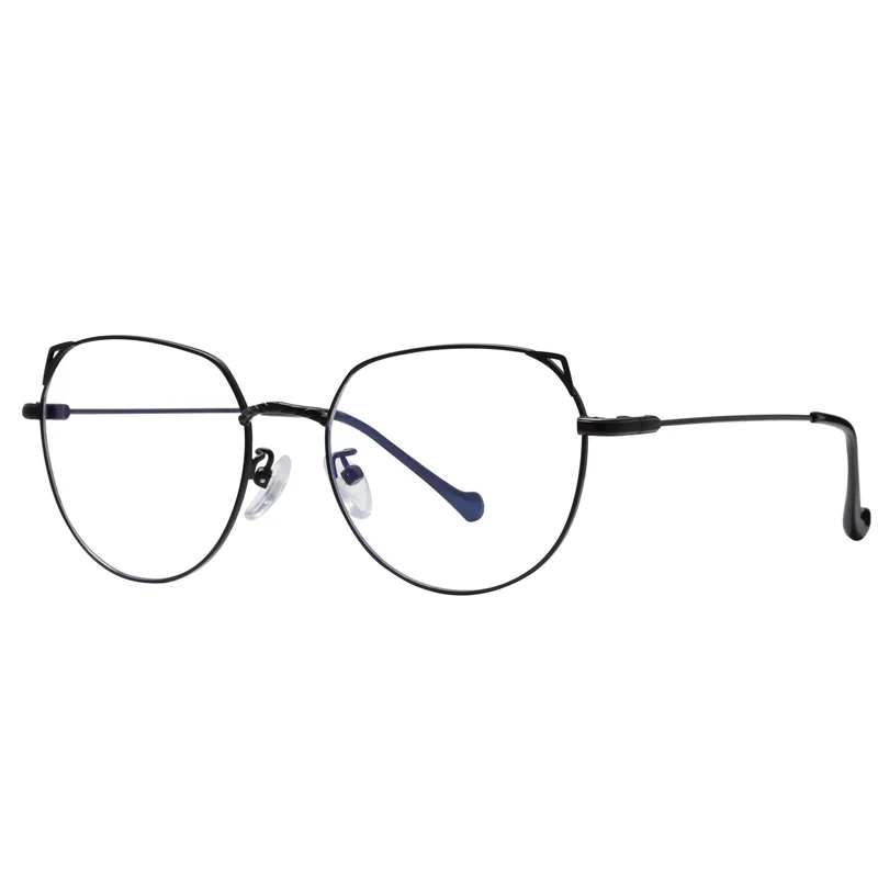 

COOLSIR Computer Anti Blue Light Glasses Cat's Eye Alloy Frame Goggle Retro Women Eyeglasses Gaming Gamer Men UV400 Eyewear