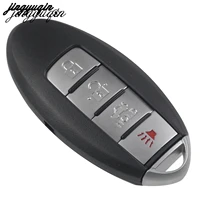jingyuqin 10pcs Smart 3 4 Button Remote Smart Key Shell For Nissan Sunny ALTIMA MAXIMA Murano Versa Sentra Infiniti G35 G37 Key