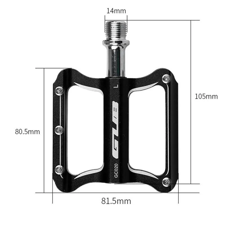 

GUB GC020 Aluminum Pedal MTB Bike Pedal Aluminum Alloy Sealed Bearing Road Bike Pedal For Mountain Bike Road Bike