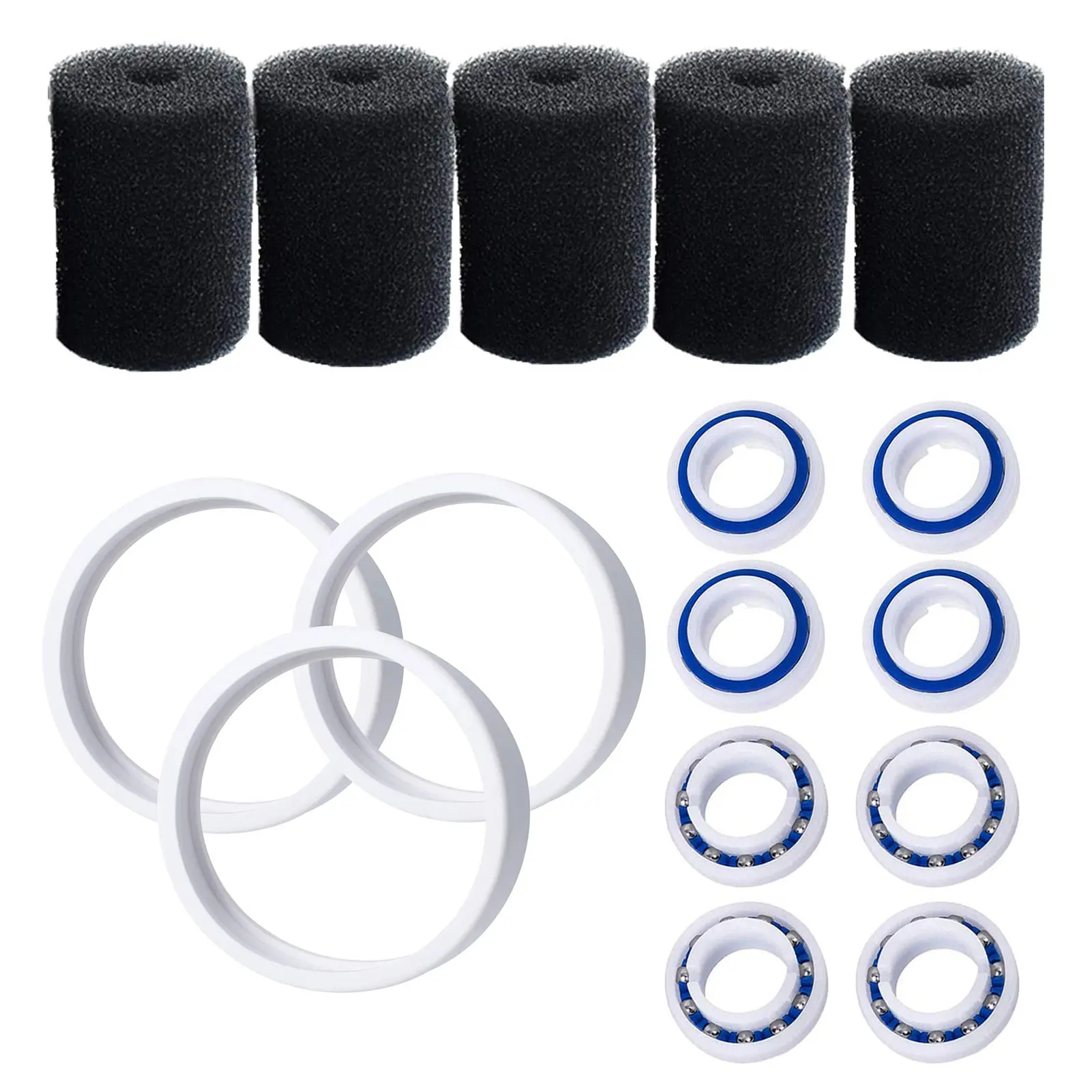 

Swimming Pool Cleaner Replacement Parts For Polaris Wheel Bearing C60 Tires Replacement Pool Cleaning Cotton Polaris 180 380