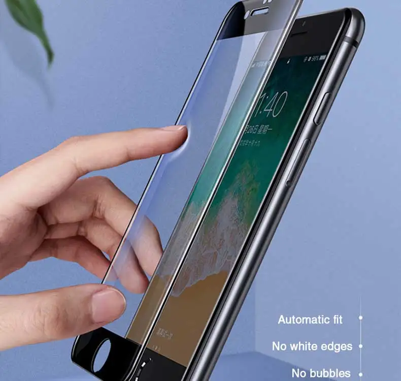 15D полное защитное стекло с закругленными краями для iPhone 6S 6 7 8 Plus X Защитное стекло для экрана на iPhone XS Max XR 5 5S SE 8 пленка