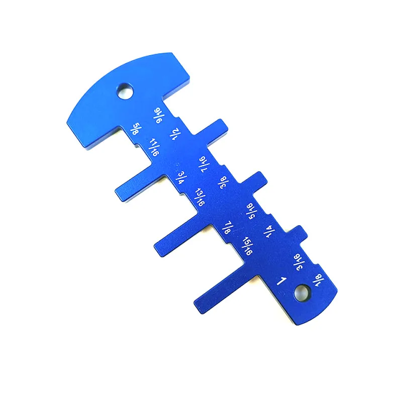 Измеритель высоты по дереву дюймовый глубиномер высокоточный Столярный