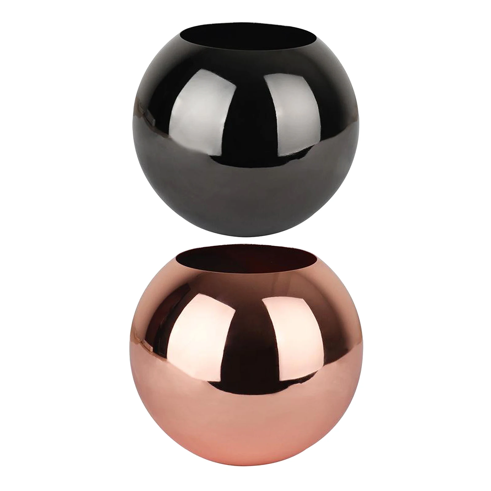 Горшок Сферический из нержавеющей стали для суккулентов кактусов и маленьких