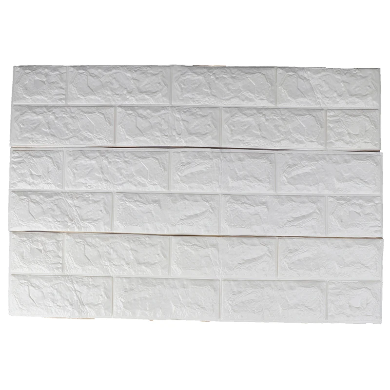 Настенные 3d наклейки с имитацией кирпича водонепроницаемые самоклеящиеся обои