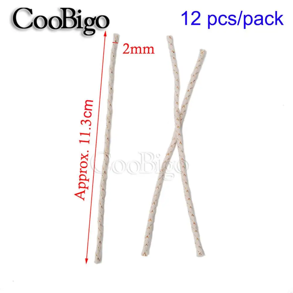 12pcs Cotton Core 150 шт Универсальная бензиновая зажигалка с камушками и продаем отдельно 12 шт зажигалка с хлопковым сердечником, керосиновая зажигалка, аксессуары - Цвет: 12pcs Cotton Core