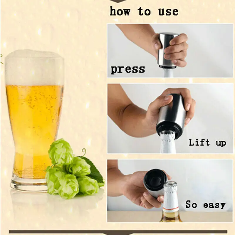 Автоматическая открывалка для пива из нержавеющей стали вечевечерние бара