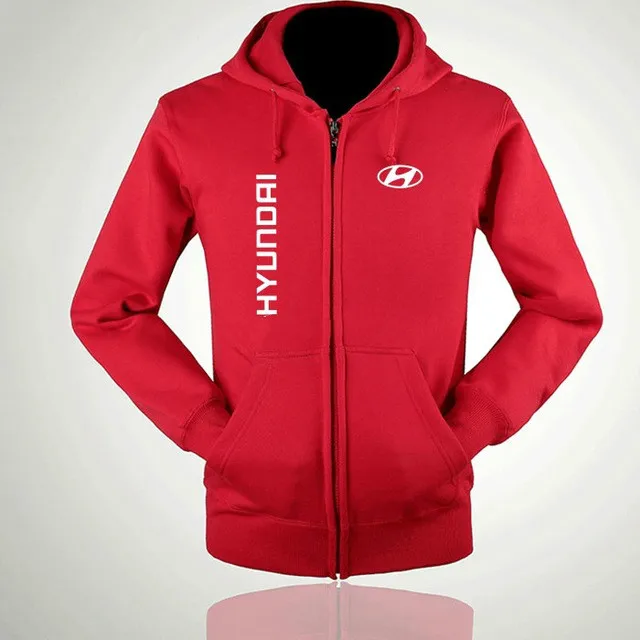 

Hoodie Man Women Casual Fashion for Hyundai Logo Sweatshirt winter autumn Tops solid colour coats
