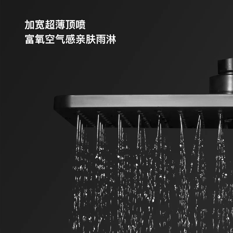 Смеситель для душа термостатический черный AT7 | Строительство и ремонт