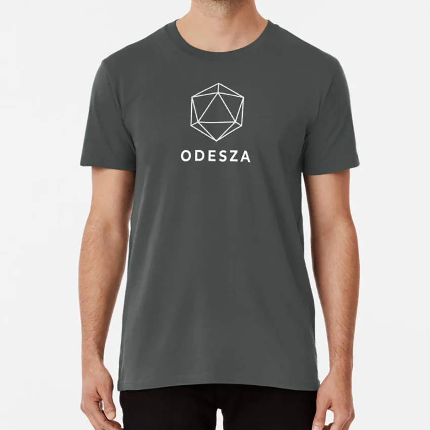 ODESZA простая футболка с логотипом odesza logo music a moment|Мужские футболки| |