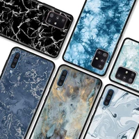 luxury marble printing phone case for samsung galaxy a51 a21s a12 a71 a31 a52 a32 5g 4g a02s a72 a41 a11 a51 a42 a7 a9 back bag