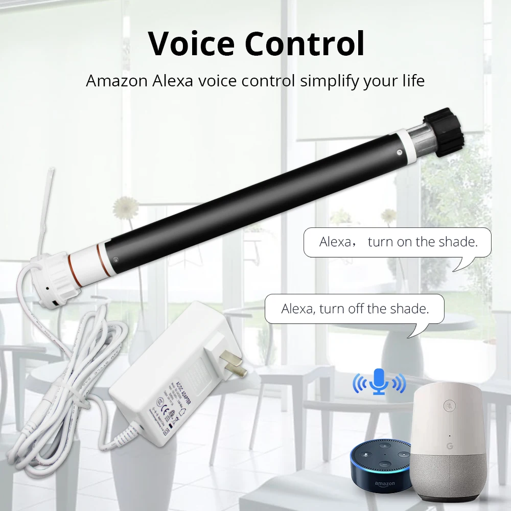 Электрические жалюзи с автоматическим моторизованным подключением по