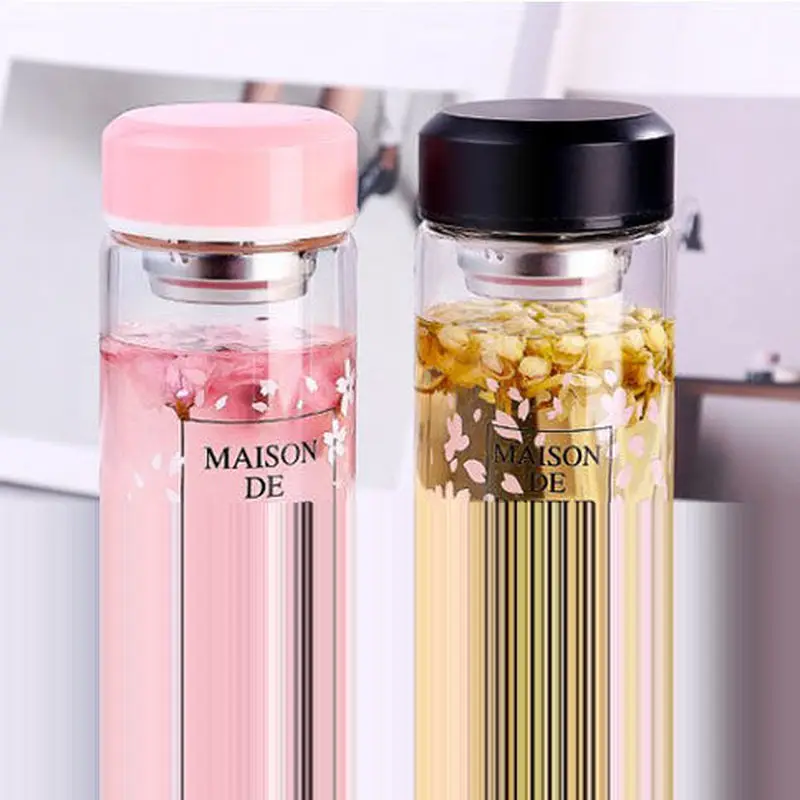 High Temperature Resistant Glass Cup Anti-scalding Set Tea Strainer Hand Water Crystal Bottle Milk |