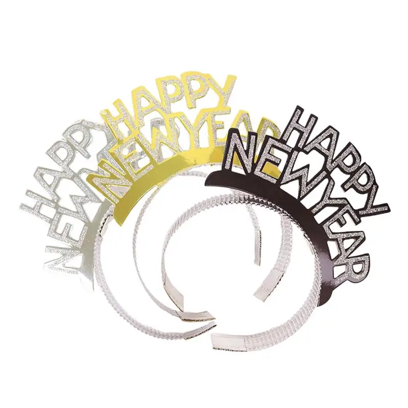 9 шт. Веселые новогодние резинки для волос уникальные обручи головной убор