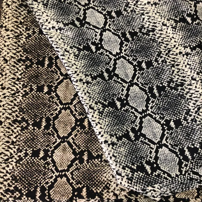 Ткань для платья непрозрачная эластичная крепированная шифоновая ткань тонкий