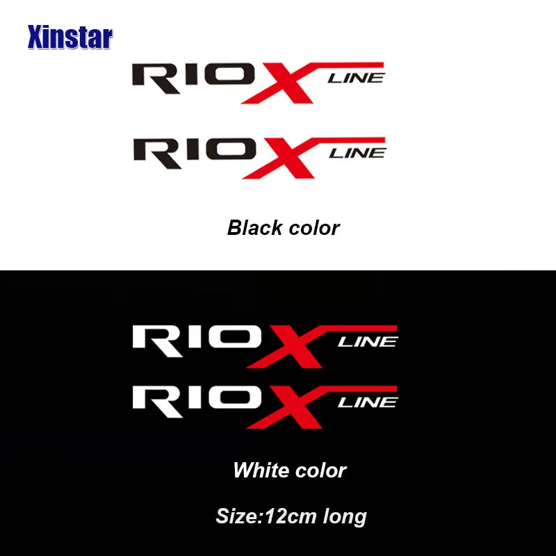 2pcs Car Rearview Mirror Sticker For Kia Rio Xline | Автомобили и мотоциклы