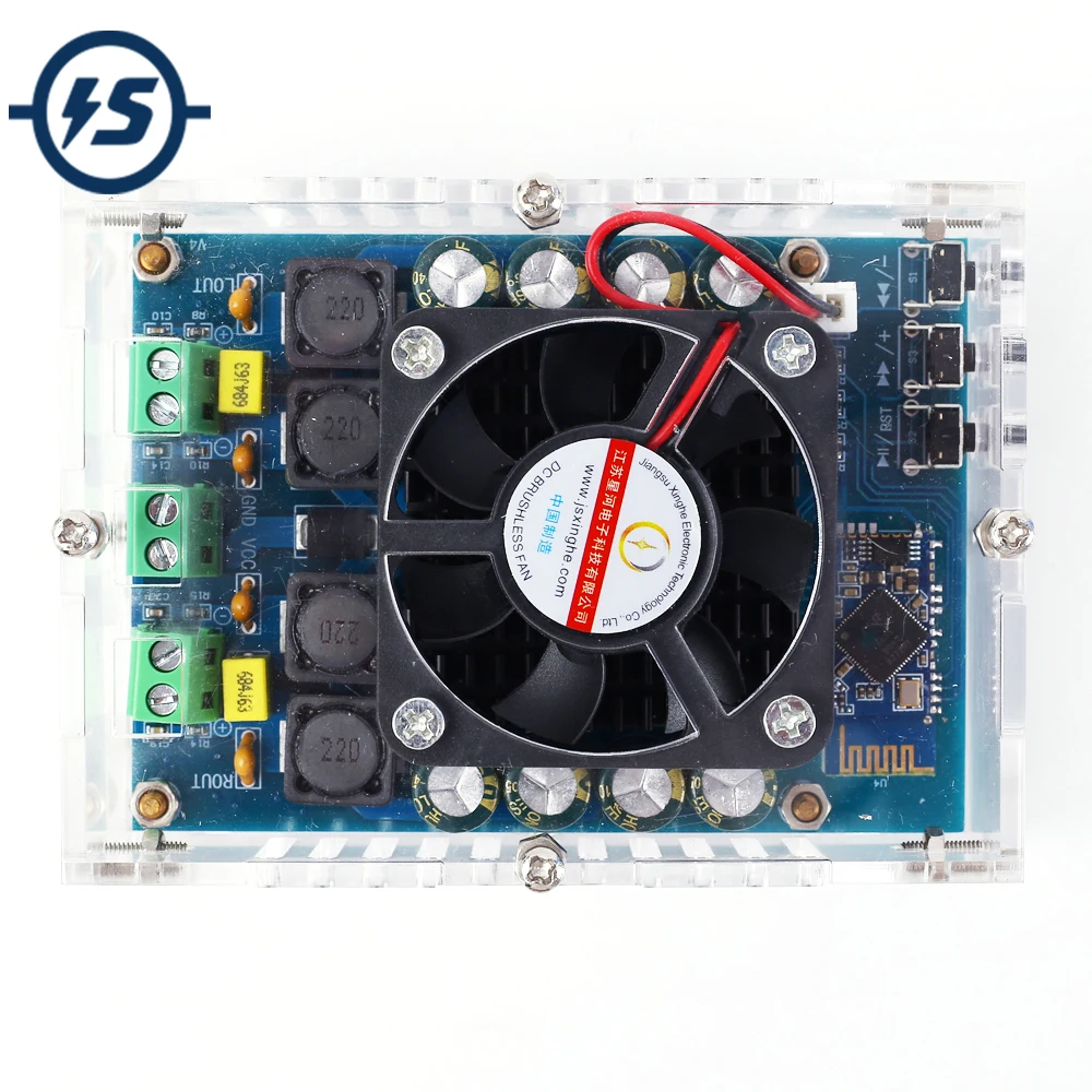 TDA7498 Bluetooth аудио стерео цифровой усилитель модуль 100 Вт DC 12 В 24 в беспроводной