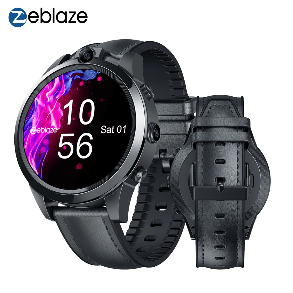 Zeblaze THOR 5 PRO Smart Watch сердечного ритма крови Давление видеовызовов Скорость монитор