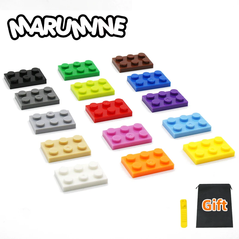 Основание MARUMINE 2x3 точки 100 шт./лот конструктор игровой набор MOC 3021 STEM Подарочные