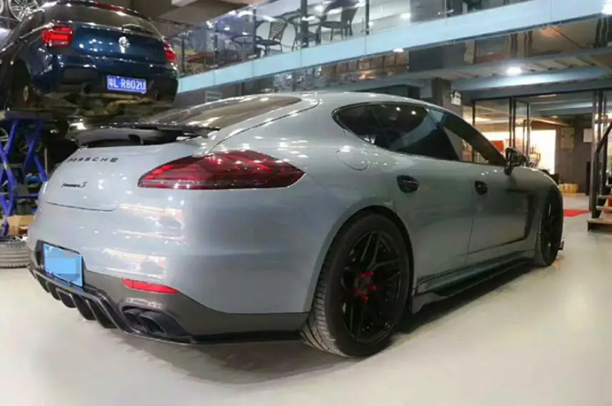 Высокое качество углеродного волокна бампер автомобиля боковые юбки протектор